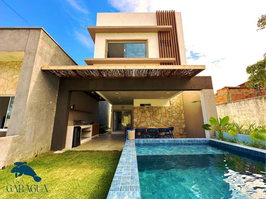 Casa A 1200M Da Praia Do Patacho - Casa Garagua Pôrto de Pedras Exterior foto