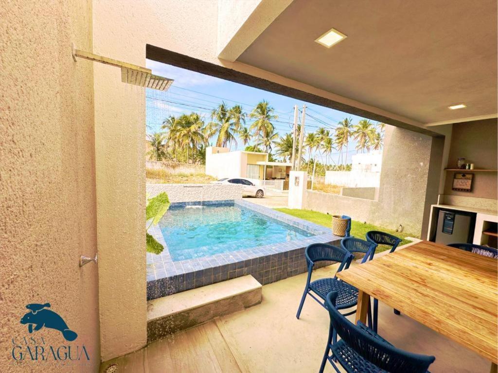 Casa A 1200M Da Praia Do Patacho - Casa Garagua Pôrto de Pedras Exterior foto