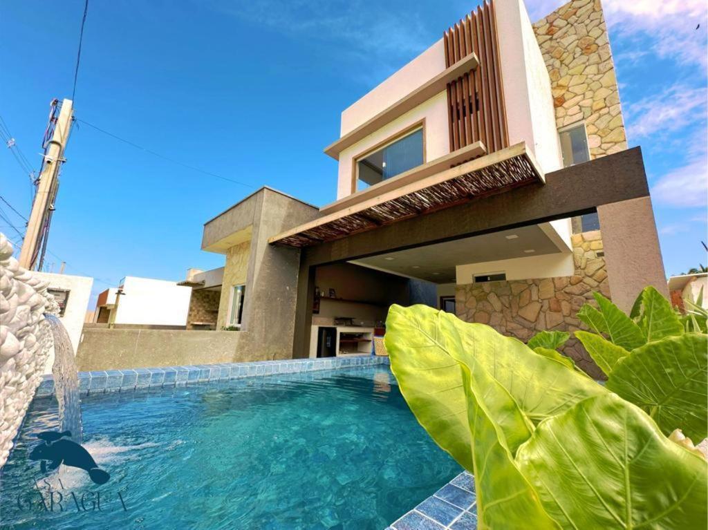 Casa A 1200M Da Praia Do Patacho - Casa Garagua Pôrto de Pedras Exterior foto
